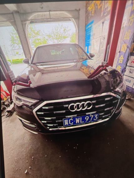 奥迪A6L装贴银河先锋