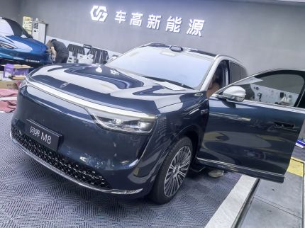 问界M8装贴CV-CT75(前挡)/CV-CT35(侧挡)