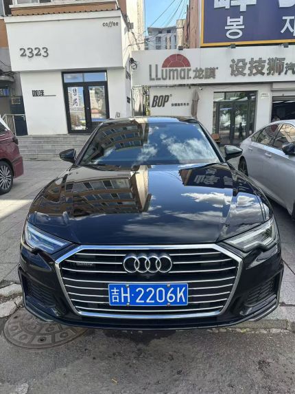 奥迪A6L装贴银河先锋