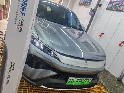 比亚迪宋PRO装贴CV-CT70(前挡)/CV-CT15(侧挡)